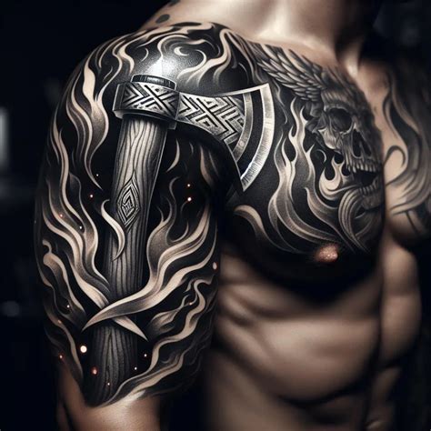 Axe Tattoo: Chopping Through the Norms with Inked Artistry - Your Own Tattoo Design: Custom ...