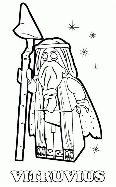 Vitruvius Lego Movie coloring page - Download, Print or Color Online ...