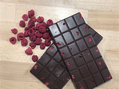 Dark Chocolate Raspberry Bar – Sweet Henry’s