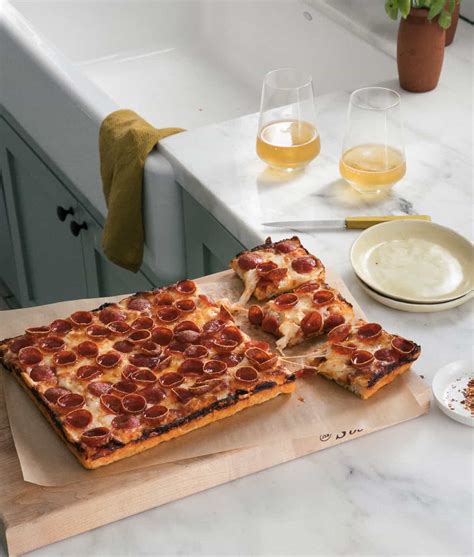 Detroit Style Pizza - A Cozy Kitchen