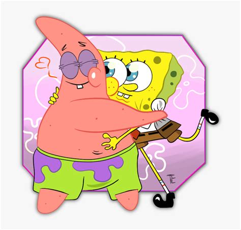 Spongebob And Patrick Fanart, HD Png Download - kindpng