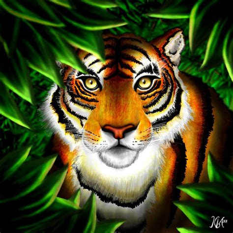 Tigre de Bengala por Kba33 | Dibujando