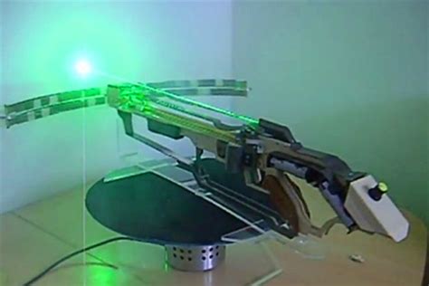 Homemade Laser-Equipped Weapon Shoots Buzz Saw Blades, Perfect for ...