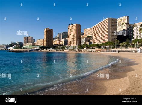 Larvotto beach monte carlo monaco hi-res stock photography and images - Alamy