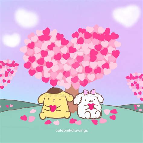 Pompompurin and Macaroon Sanrio Characters by cupinart on DeviantArt