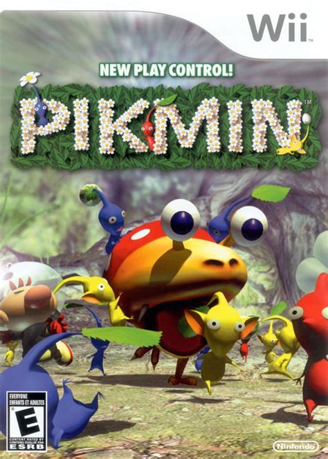 Pikmin (2008) Wii box cover art - MobyGames