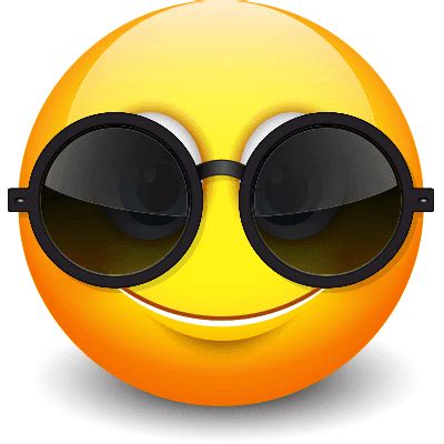 Chillin' in Shades | Funny emoticons, Funny emoji faces, Funny emoji