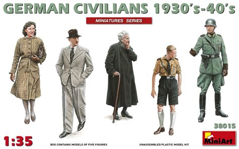 38015 GERMAN CIVILIANS 1930’s-1940’s – Miniart