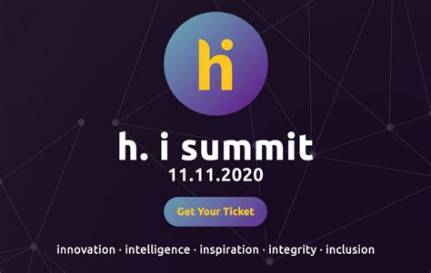 h. i summit 2020 | Plentix.co - The Global Event Platform For Social Explorers