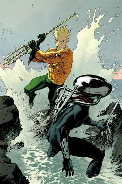 The Art of Joshua Middleton: AQUAMAN #3