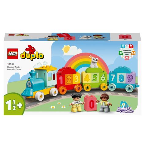 LEGO DUPLO 10954 My First Number Train Toy for Toddlers | Smyths Toys UK