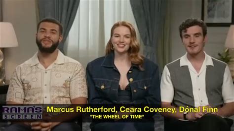 Marcus Rutherford, Ceara Coveney & Dónal Finn Share Details of THE WHEEL OF TIME Season 2 - YouTube