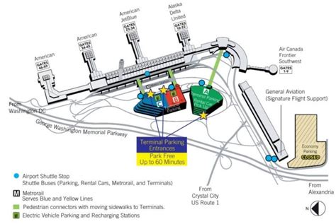 Ronald Reagan Washington National Airport [DCA] Terminal Guide