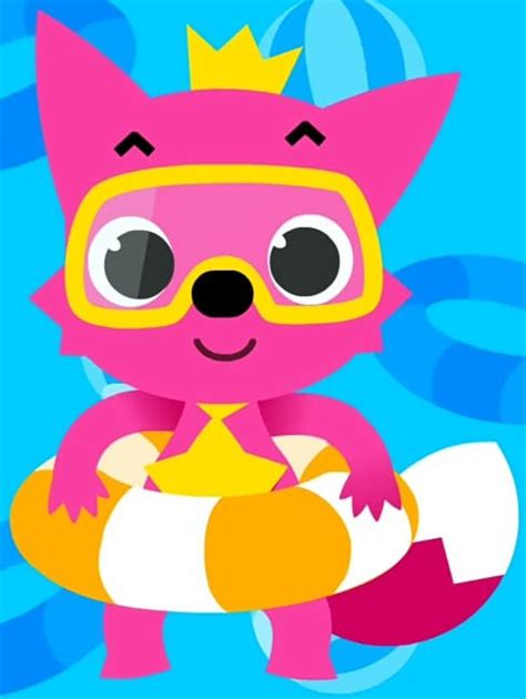 pinkfong geting ready to go swimming by Haydenfong on DeviantArt