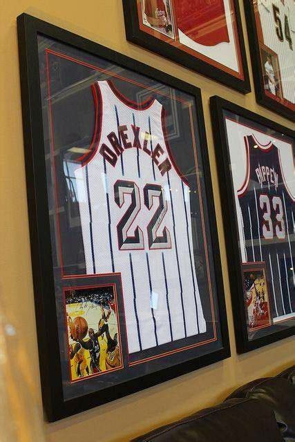 Framed Sports Jerseys, come on in we do a lot of them! | Jersey display, Sports memorabilia ...