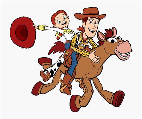 Toy Story 2 Woody Jessie Bullseye