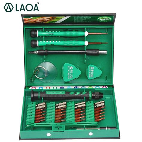 LAOA 38 in 1 Precision Screwdriver Set Laptop Mobile phone Repair Tools Kit Precise Screwdrivers ...