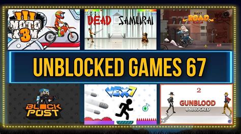 Play Amazing Unblocked Games 67 Without Blocking Your Network