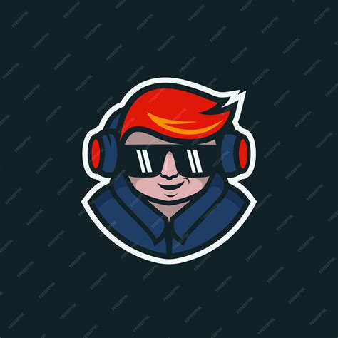 Premium Vector | Boy mascot logo