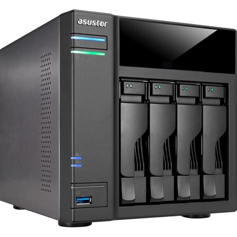 Asustor 4-Bay NAS Server with Intel Celeron Braswell AS6104T B&H