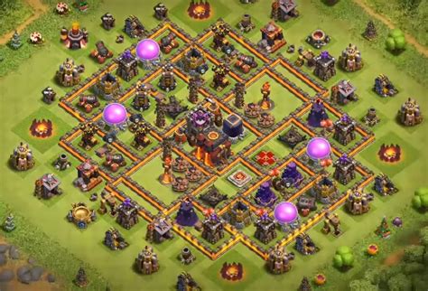 Clash of Clans TH10 War Base & Farming Base Layouts 2018 [Updated ...