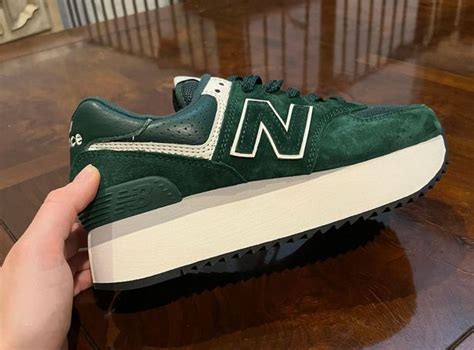 New Balance Platform Sneakers Green Size 7.5 - $110 (45% Off Retail ...