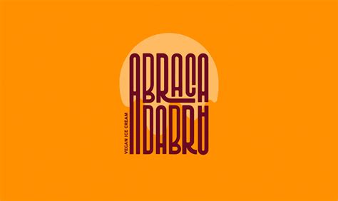 Abracadabra Vegan Ice Cream - Branding & Packaging on Behance