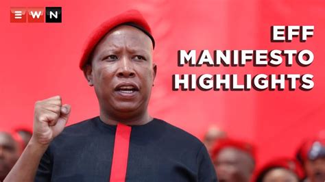 9 moments from EFF’s manifesto launch ahead of 2021 municipal elections - YouTube