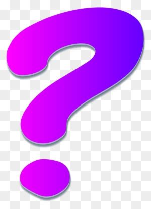 Purple Question Mark Clip Art, Transparent PNG Clipart Images Free Download - ClipartMax