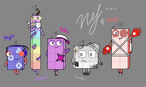 Numberblocks OC_Mirror Numberblocks (2/2) [REDUX] by fcbgccdrr on DeviantArt