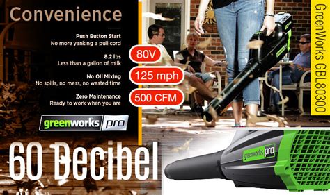 GreenWorks 80V Blower Review | Cordless Leaf Blowers You'll Love