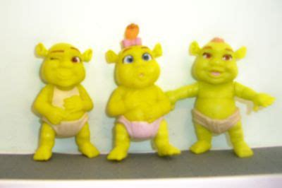 SHREK THE THIRD LOT 3 BABIES TRIPLETS FREE SHIPPING OGRE MCDONALDS BURP CRYING | #440193493