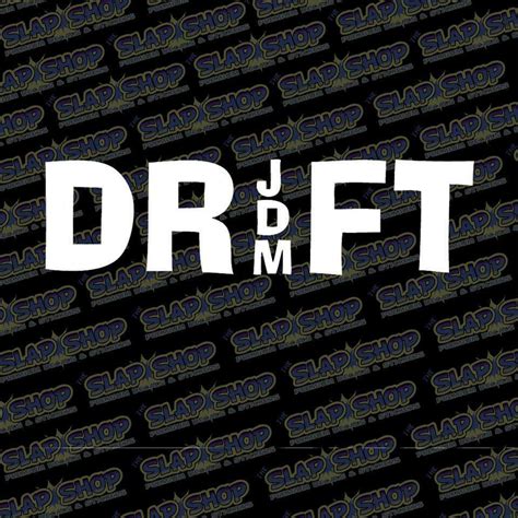 Drift JDM Decal Sticker CLICK to EXPLORE more colors and size | Etsy