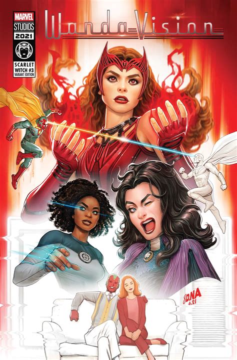 David Nakayama Captures the Magic of Marvel Studios' 'WandaVision' in New Variant Cover for ...