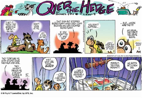 Over The Hedge (Original comic strip) articles | Original articles on ...