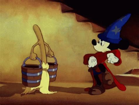 Mickey Mouse Sorcerers Apprentice GIF - Mickey Mouse Sorcerers Apprentice March - GIF များ ရှာဖ ...