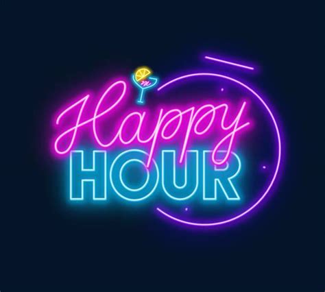 970+ Alcohol Neon Signs Backgrounds Stock Illustrations, Royalty-Free ...