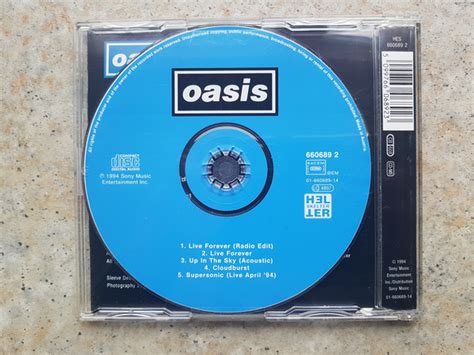 Oasis - Live Forever (1994, CD) | Discogs