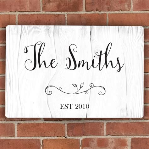 Personalised Rustic Metal Sign | Find Me A Gift