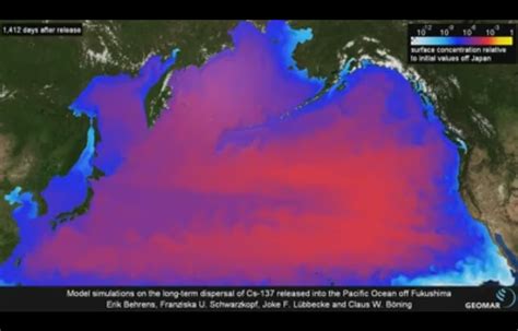 Pacific Ocean Radiation
