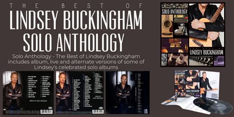 Fleetwood Mac News: LINDSEY BUCKINGHAM SOLO ANTHOLOGY - THE BEST OF LINDSEY BUCKINGHAM