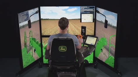 Video: John Deere combine simulator offers 'real-world' training ...