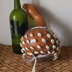 Ghana/togo-style Netted Gourd Rattle ewe Axatse - Etsy