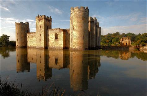 Bodiam Castle - Robertsbridge, East Sussex | Bodiam castle, Castle, East sussex