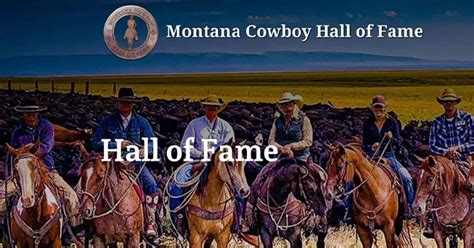 Montana Cowboy Hall of Fame Announces 2023 Inductees