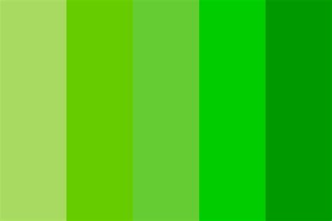 Apple Green Color Palette