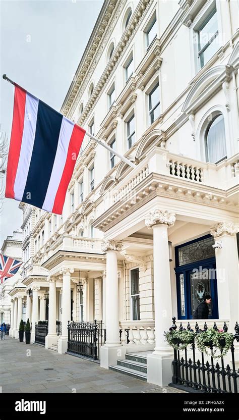 Embassy of Thailand, London, England Stock Photo - Alamy