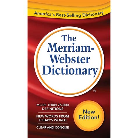 Purchase the The Merriam-Webster Dictionary at Michaels.com