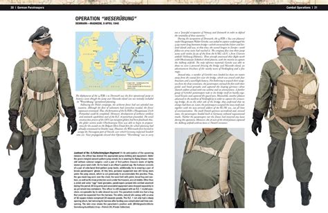 GERMAN PARATROOPERS - UNIFORMS AND EQUIPMENT 1936-1945