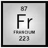 Francium - Chemistry Encyclopedia - reaction, elements, number, name, mass